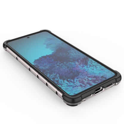 Honeycomb case armored cover with a gel frame for Samsung Galaxy A73 black_10