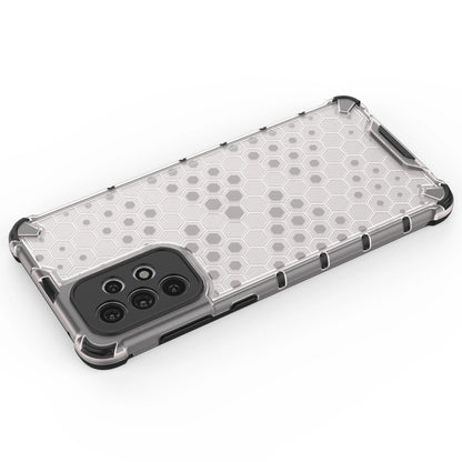 Honeycomb case armored cover with a gel frame for Samsung Galaxy A73 black_11