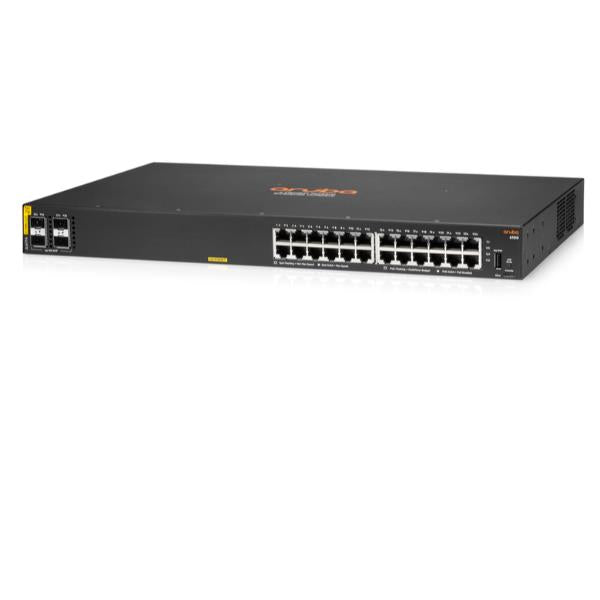 Switch HPE Aruba 6100 24G CL4 4SFP+ / Preto / JL677A_0