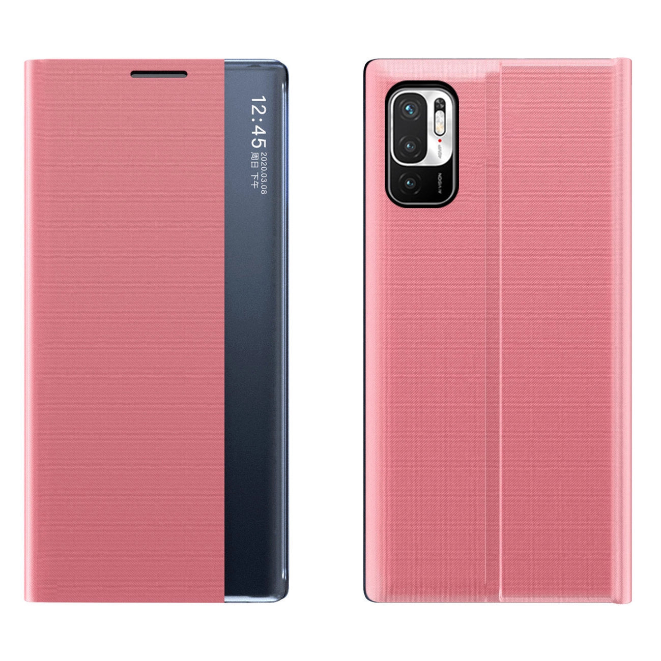 New Sleep Case cover with a stand function for Xiaomi Redmi Note 11S / Note 11 pink_0