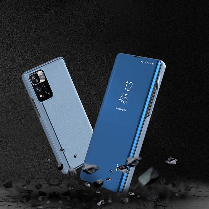 Clear View Case flip cover for Xiaomi Redmi Note 11S / Note 11 black_3