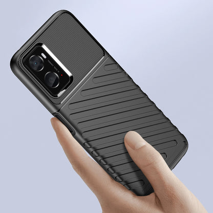Thunder Case flexible armored cover for Oppo A76 / Oppo A36 / Realme 9i black_1