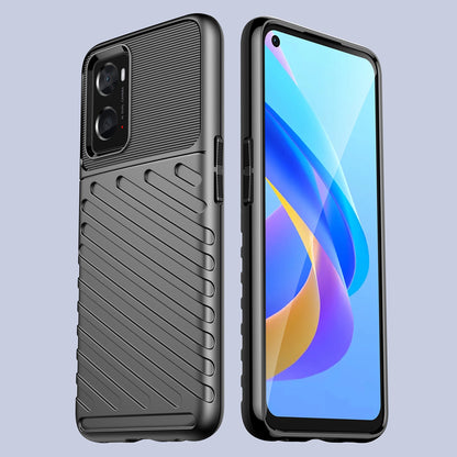 Thunder Case flexible armored cover for Oppo A76 / Oppo A36 / Realme 9i black_4