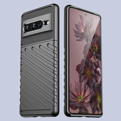 Thunder Case flexible armored cover for Google Pixel 7 Pro black_4
