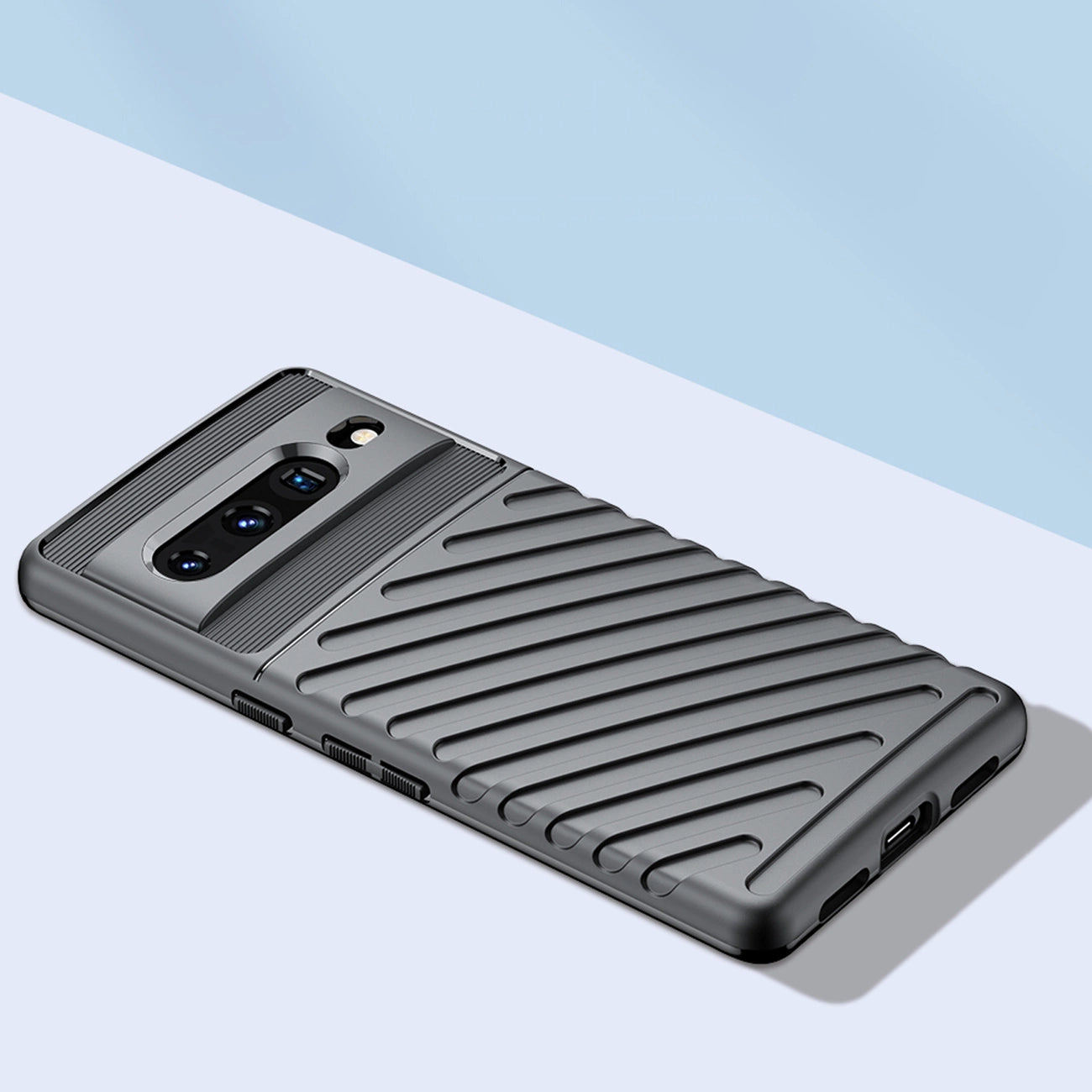 Thunder Case flexible armored cover for Google Pixel 7 Pro black_7