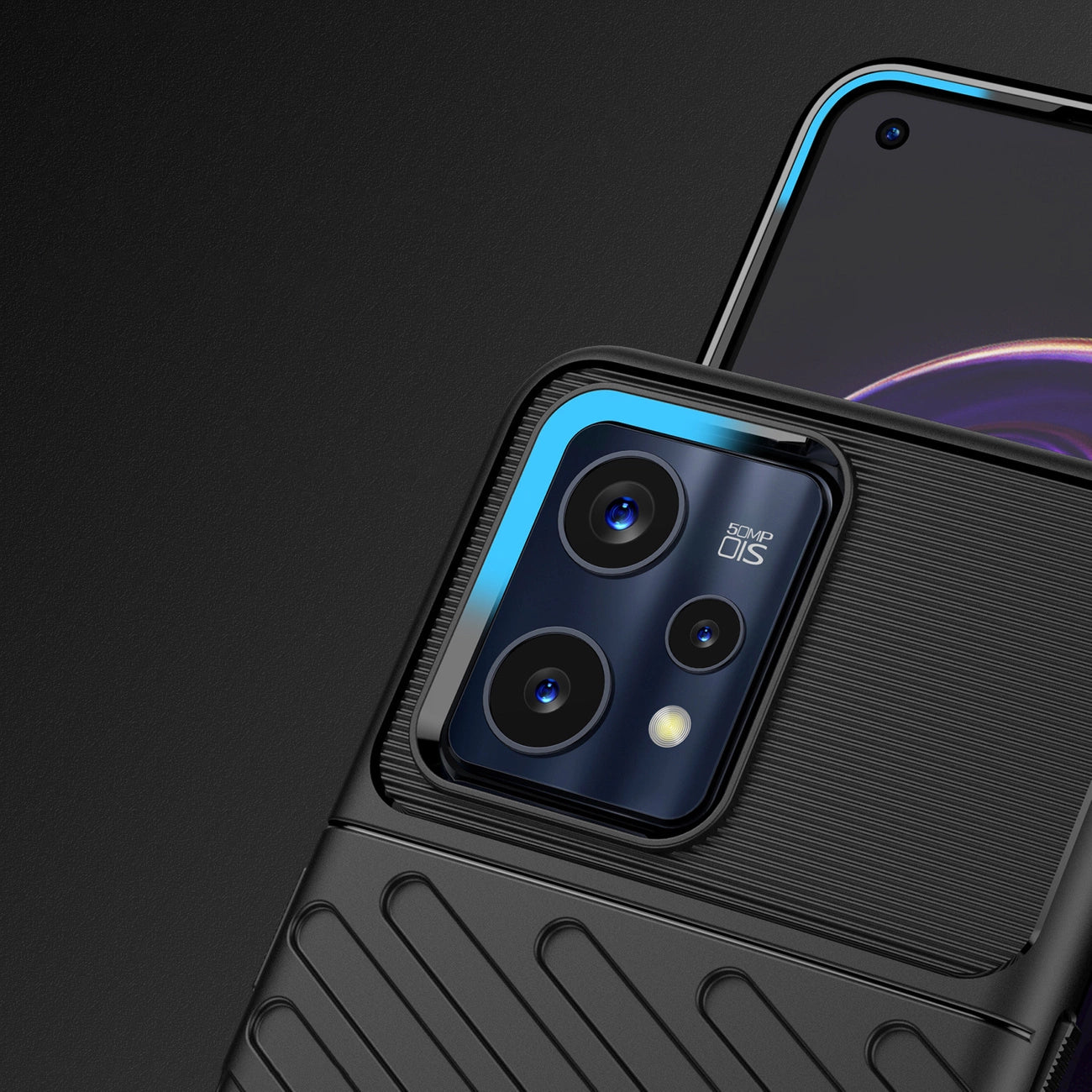 Thunder Case Flexible armored cover for Realme 9 Pro + (9 Pro Plus) black_3