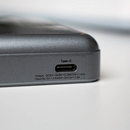 Dudao TGK1 power bank with MagSafe wireless charger 20W 10000mAh black (TGK1-black)_7