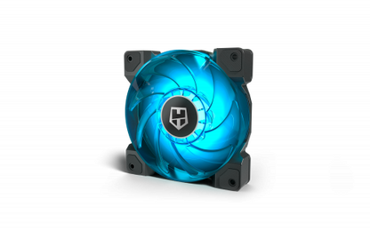 Carcasa para Computador NOX / Preto / Transparente / Ventilador 12 cm_1