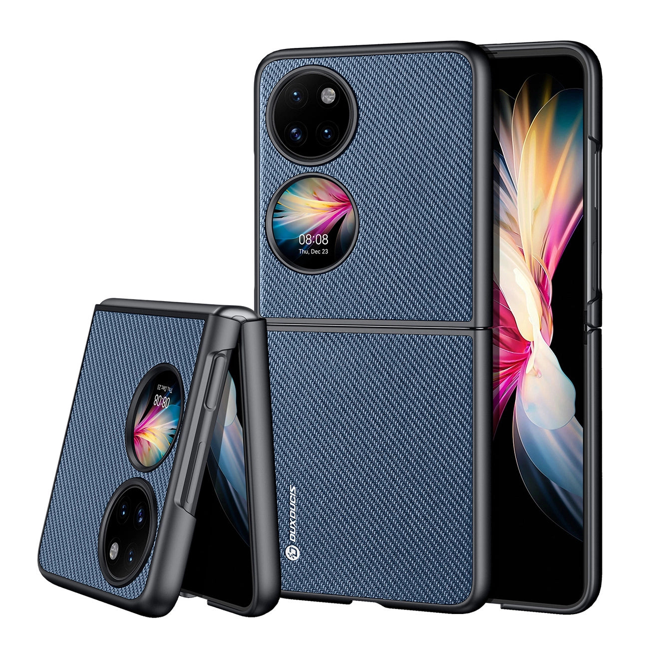 Dux Ducis Fino case is made of nylon material Huawei P50 Pocket blue_0