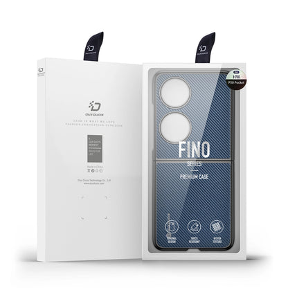 Dux Ducis Fino case is made of nylon material Huawei P50 Pocket blue_4