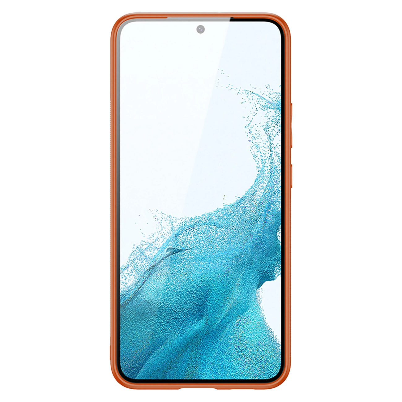 Dux Ducis Yolo elegant cover made of ecological leather for Samsung Galaxy S22 + (S22 Plus) orange_1