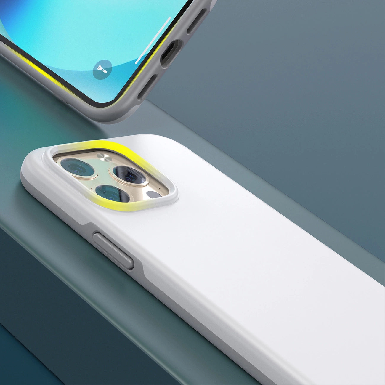Choetech MFM Anti-drop case Made For MagSafe for iPhone 13 Pro white (PC0113-MFM-WH)_3