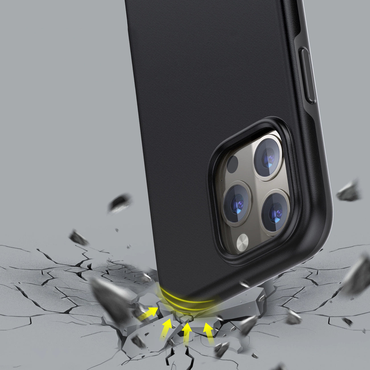 Choetech MFM Anti-drop case Made For MagSafe for iPhone 13 Pro black (PC0113-MFM-BK)_5