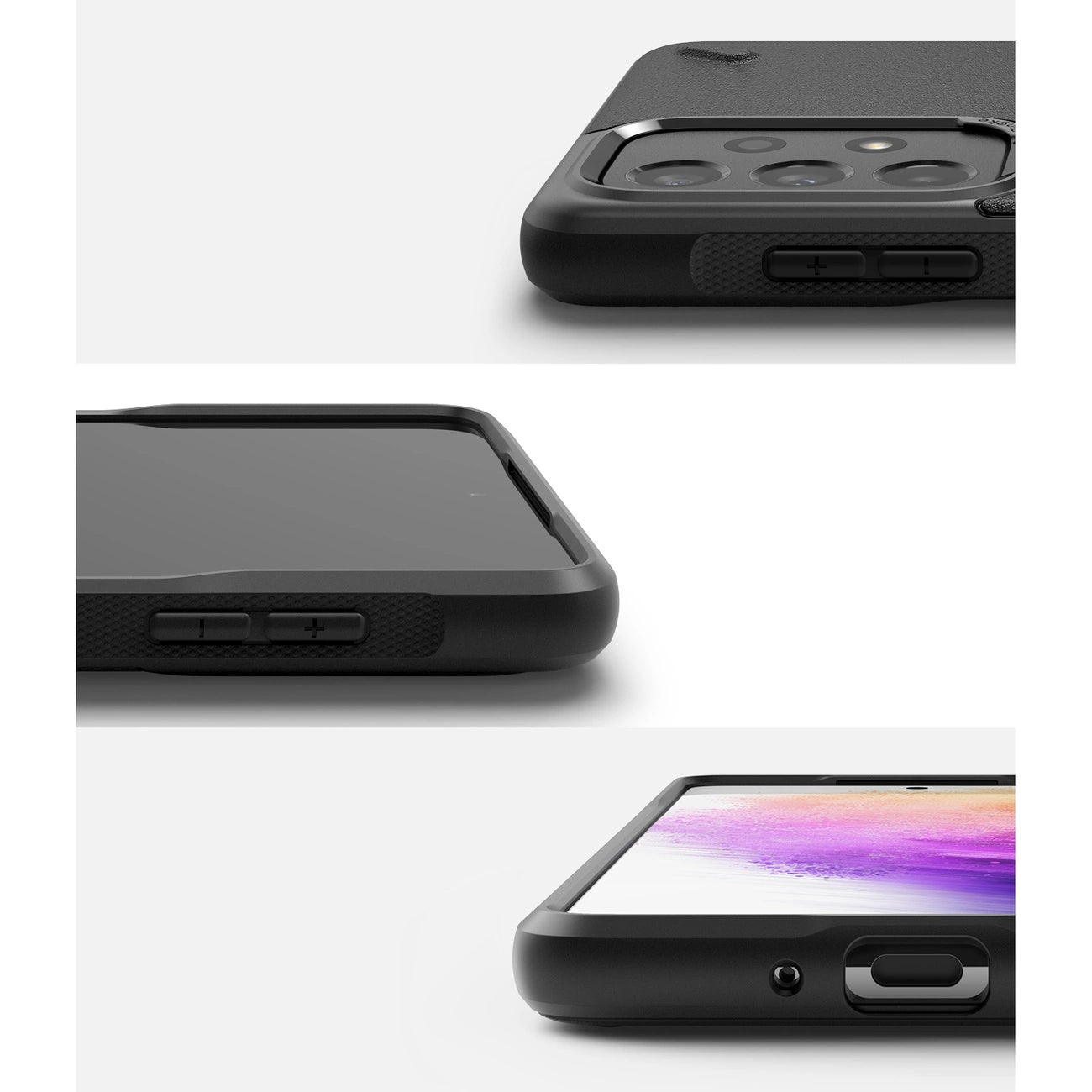 Ringke Onyx Durable TPU Cover for Samsung Galaxy A73 black_3