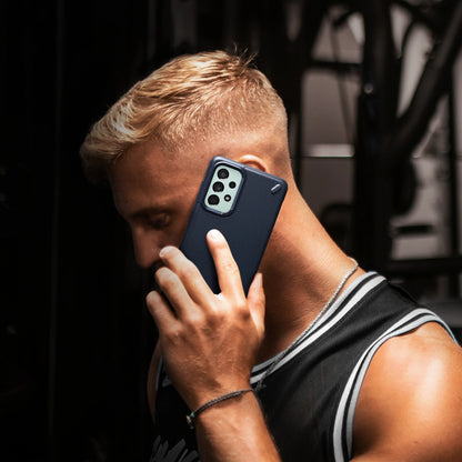 Ringke Onyx durable cover for Samsung Galaxy A73 navy blue_8