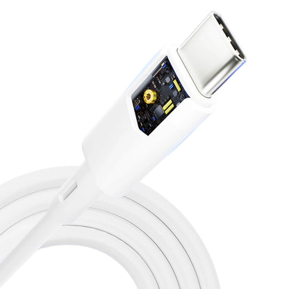 3MK HyperSilicone Cable USB-C / USB-C white cable 1m 60W 3A_8