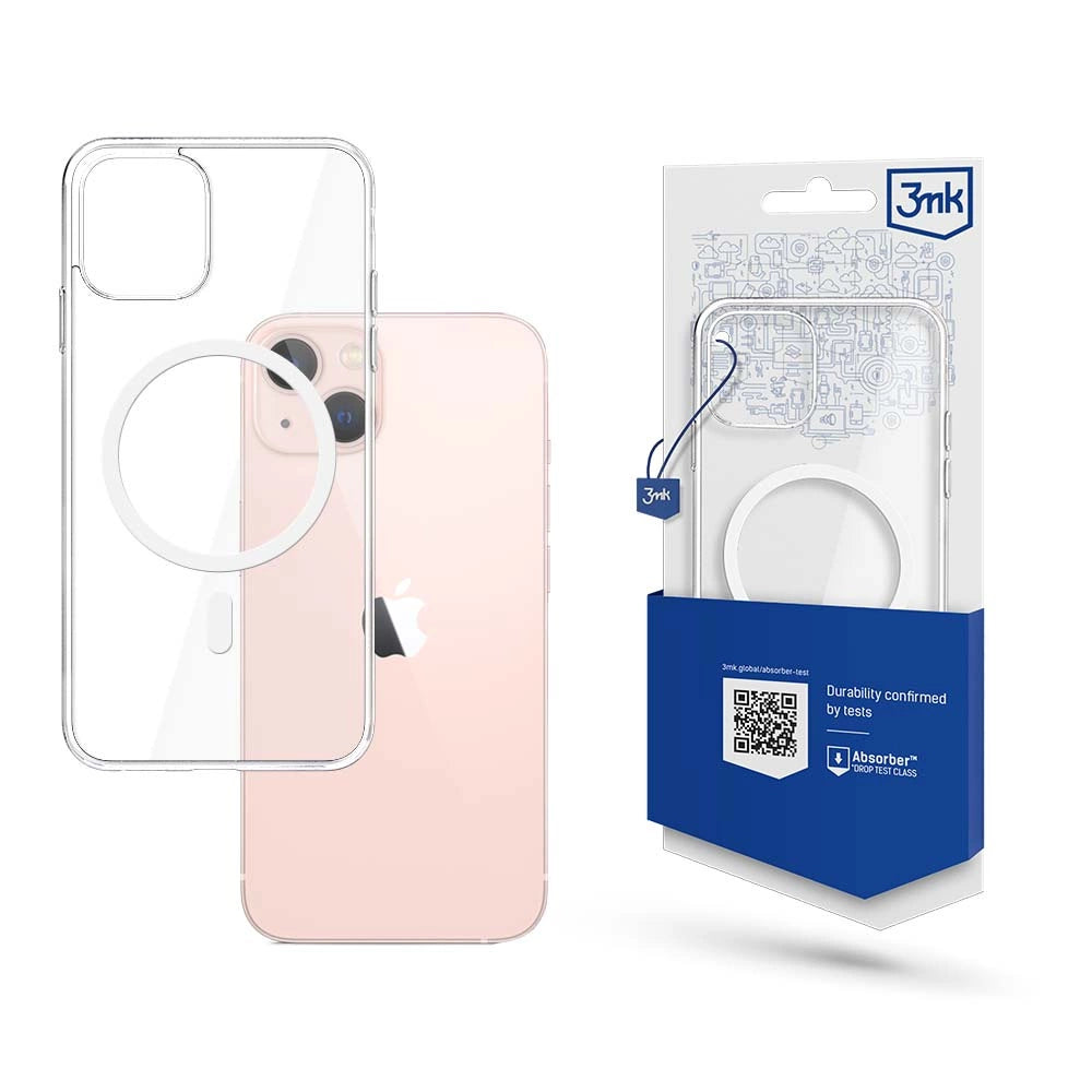 Case for iPhone 13 compatible with MagSafe from the 3mk MagCase series - transparent_0