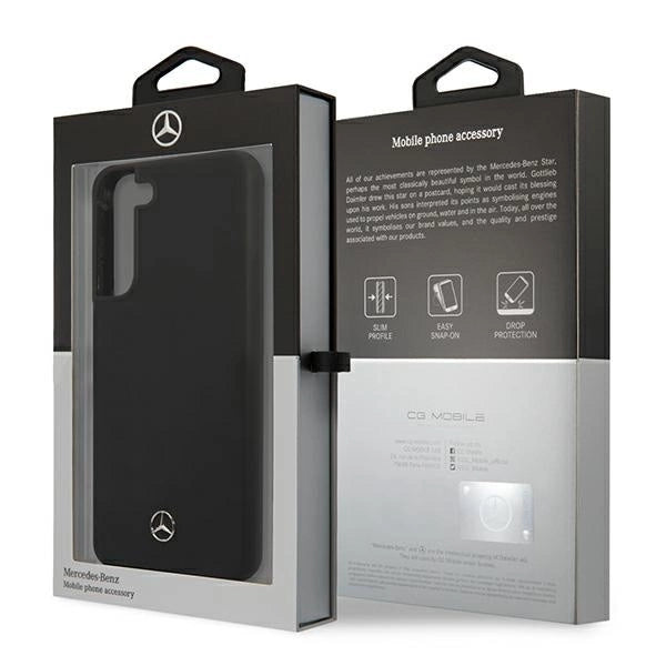 Mercedes MEHCS22MSILBK S22+ S906 czarny/black hardcase Silicone_7