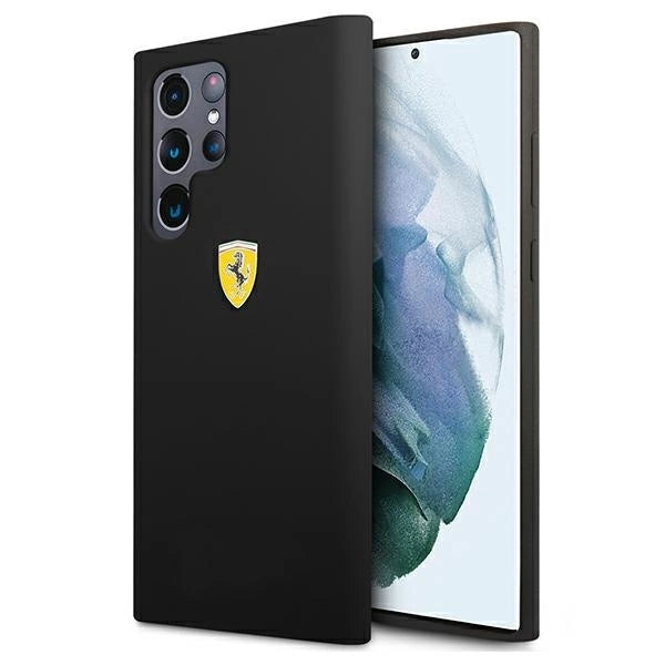 Ferrari FESSIHCS22LBK S22 Ultra S908 black/black hardcase On Track Silicone_0