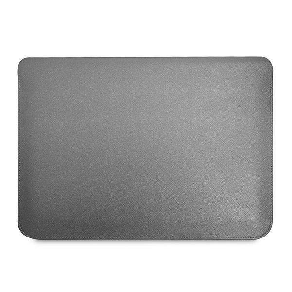 Guess Saffiano Triangle Logo case for a 14" laptop - silver_2