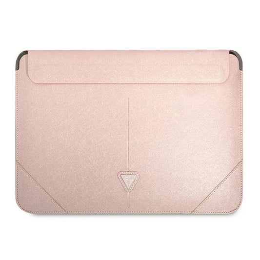Guess Saffiano Triangle Logo case for a 16" laptop - pink_0