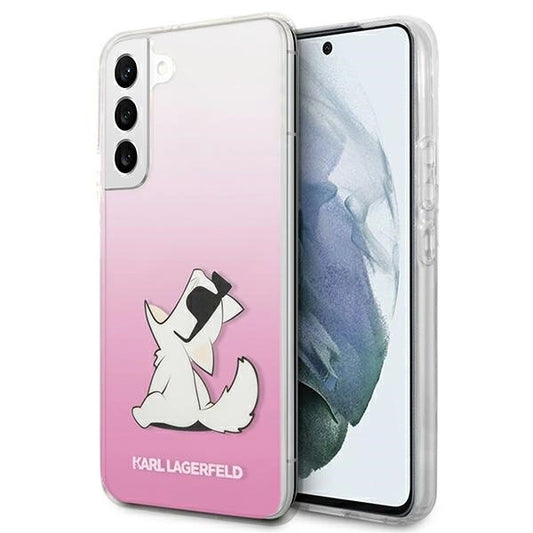Karl Lagerfeld KLHCS22MCFNRCPI S22+ S906 hardcase różowy/pink Choupette Eat_0