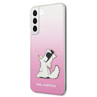 Karl Lagerfeld KLHCS22MCFNRCPI S22+ S906 hardcase różowy/pink Choupette Eat_1