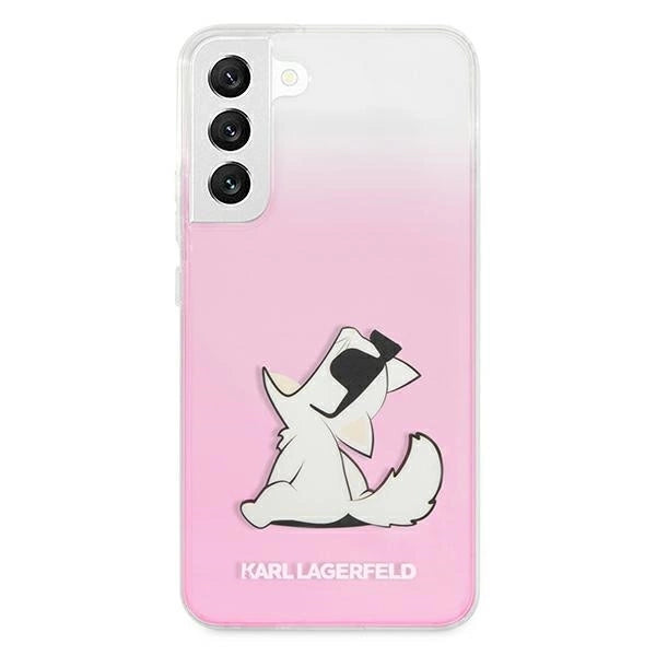 Karl Lagerfeld KLHCS22MCFNRCPI S22+ S906 hardcase różowy/pink Choupette Eat_2