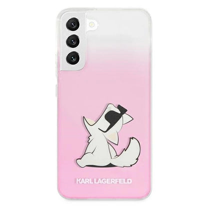 Karl Lagerfeld KLHCS22MCFNRCPI S22+ S906 hardcase różowy/pink Choupette Eat_2