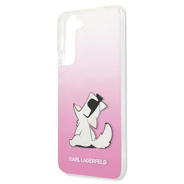 Karl Lagerfeld KLHCS22MCFNRCPI S22+ S906 hardcase różowy/pink Choupette Eat_5