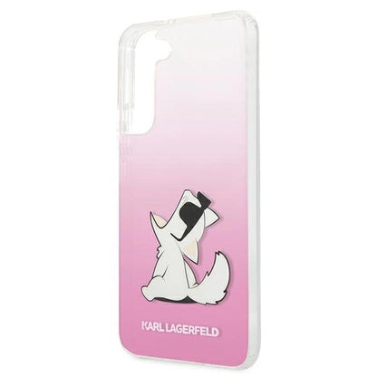 Karl Lagerfeld KLHCS22MCFNRCPI S22+ S906 hardcase różowy/pink Choupette Eat_5