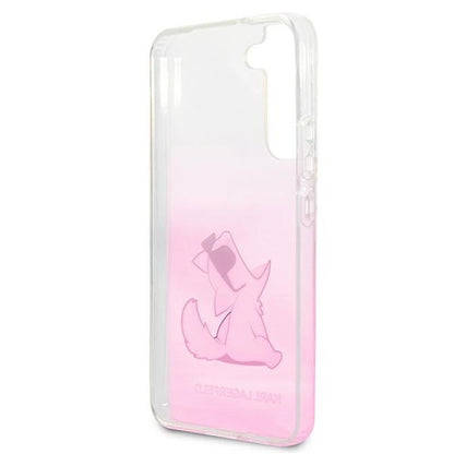 Karl Lagerfeld KLHCS22MCFNRCPI S22+ S906 hardcase różowy/pink Choupette Eat_6