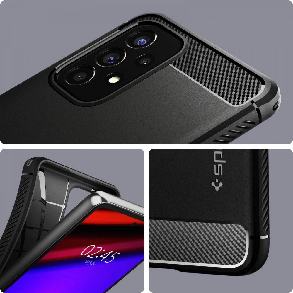 Spigen Rugged Armor Case for Samsung Galaxy A53 5G - Matte Black_5
