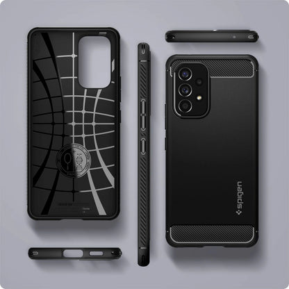 Spigen Rugged Armor Case for Samsung Galaxy A53 5G - Matte Black_7