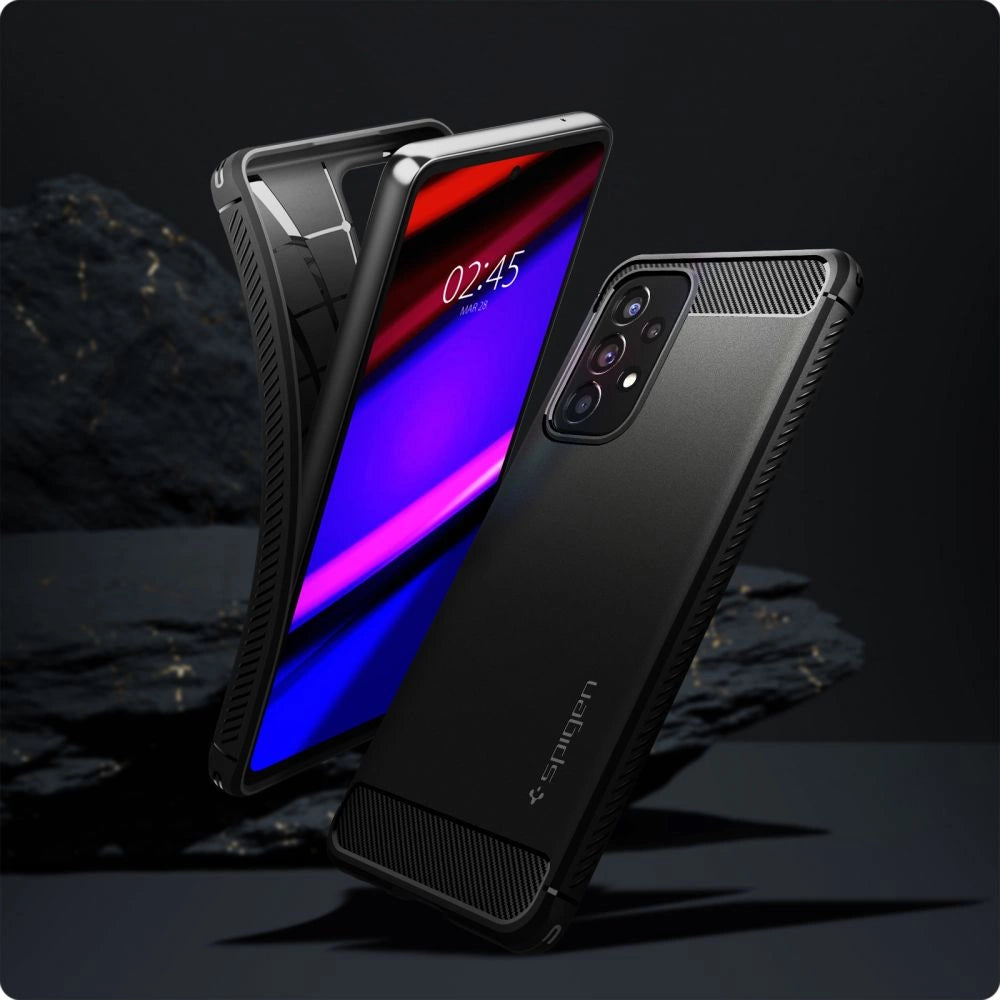 Spigen Rugged Armor Case for Samsung Galaxy A53 5G - Matte Black_8