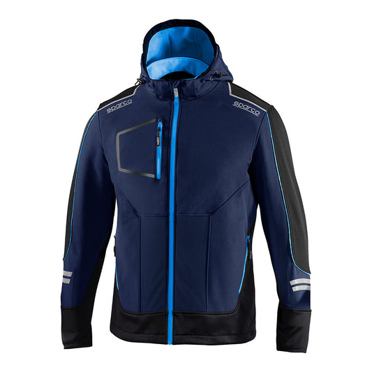 Casaco tÃ©cnico soft-shell tech, azul marinho/azul, york, t1 - s_0