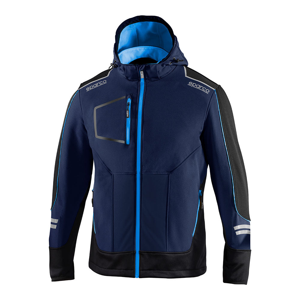 Casaco tÃ©cnico soft-shell tech, azul marinho/azul, york, t5 - xxl_0