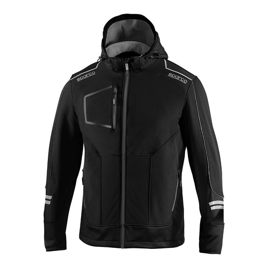 Casaco tÃ©cnico soft-shell tech, preto/cinzento, york, t1 - s_0