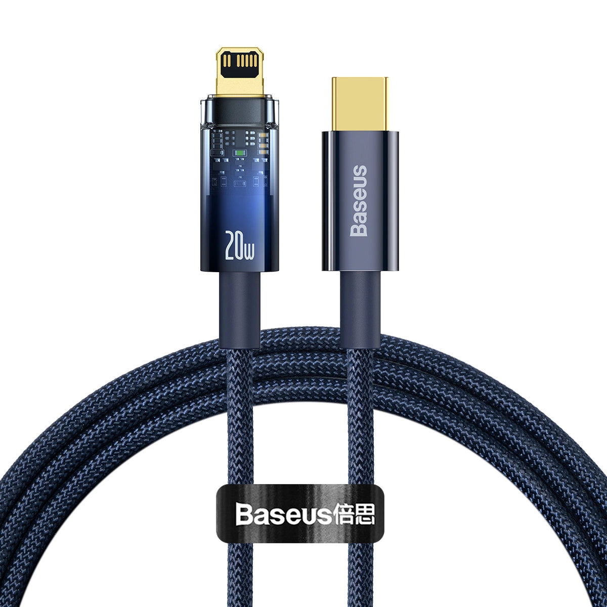 Baseus CATS000003 Lightning - USB-C cable 20W 480Mb/s 1m - blue_0