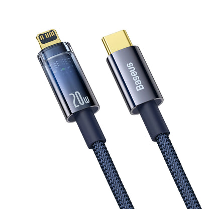 Baseus CATS000003 Lightning - USB-C cable 20W 480Mb/s 1m - blue_1