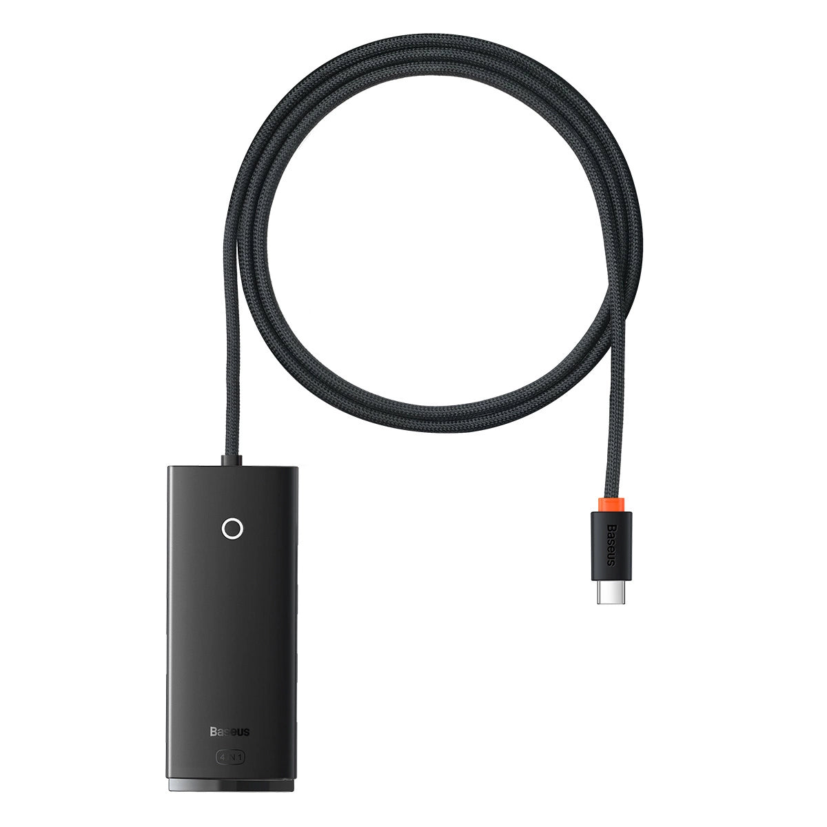 Baseus Lite Series HUB adapter USB Type C - 4x USB 3.0 1m black (WKQX030401)_1