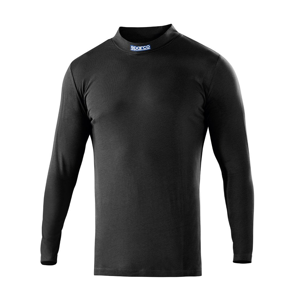 Camisola de manga comprida e gola perkins, preto, b-rookie, tamanho xxl_0