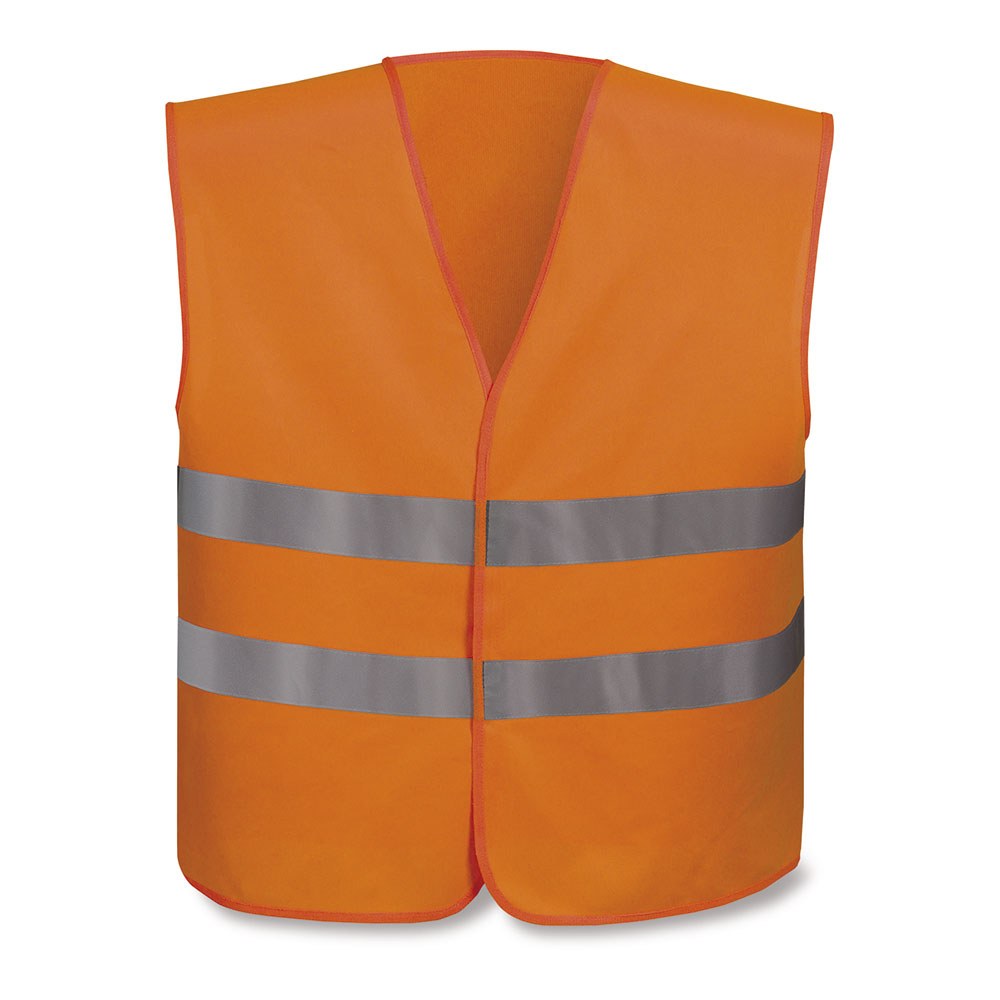 Colete de alta visibilidade, av prime source, laranja fluorescente, tamanho m_0
