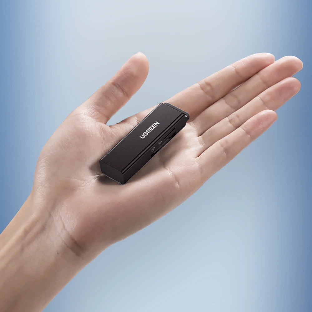 Ugreen Portable TF/SD Card Reader for USB 3.0 Black (CM104)_2