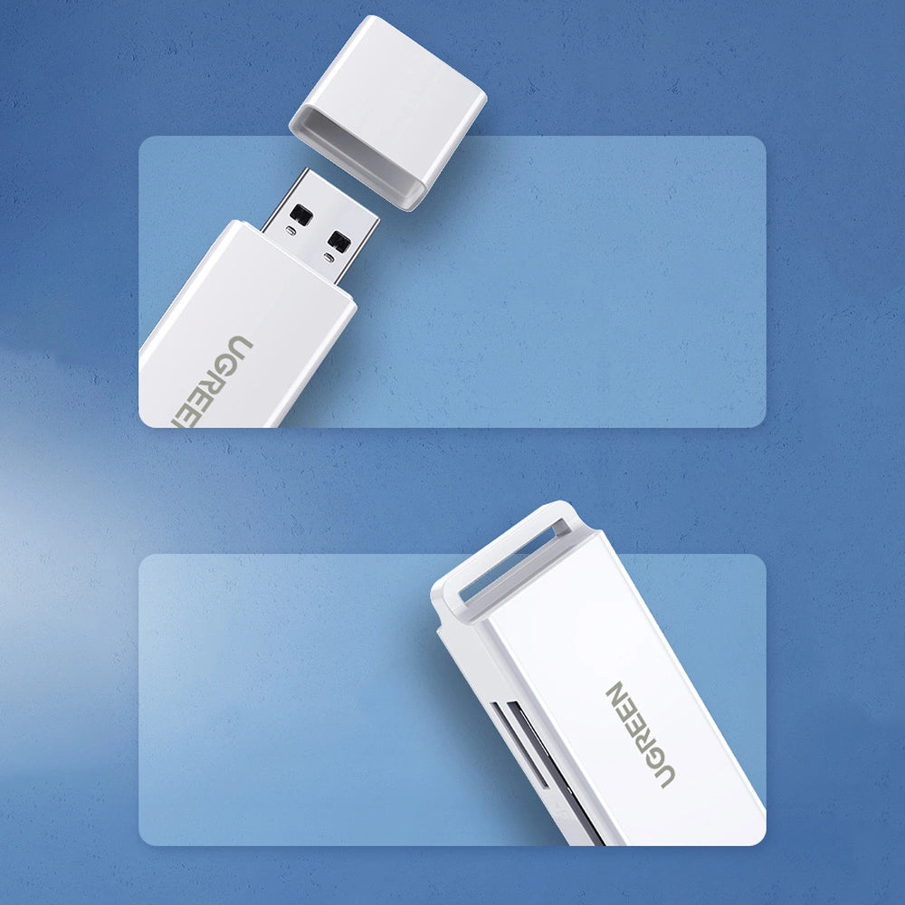 Ugreen Portable TF/SD Card Reader for USB 3.0 Black (CM104)_13