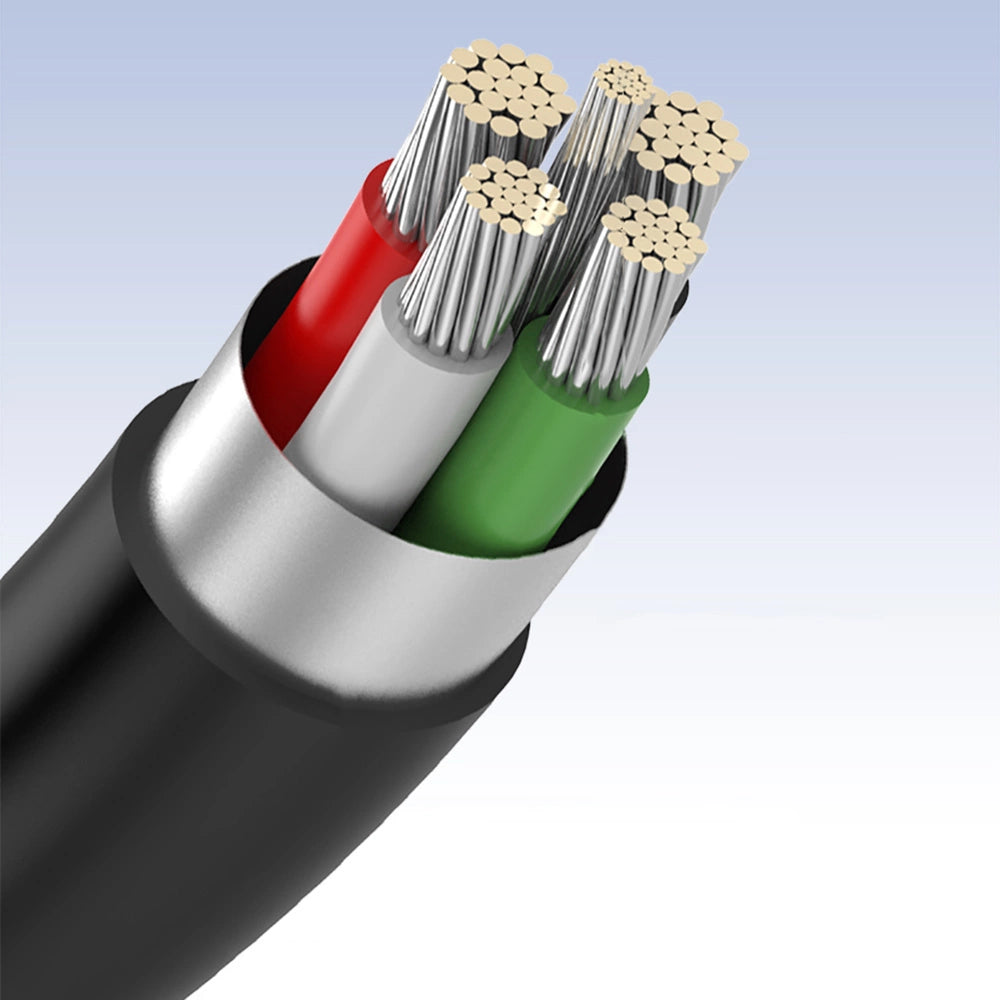 Ugreen 5 pin gold-plated USB cable - mini USB 0.25m black (US132)_10