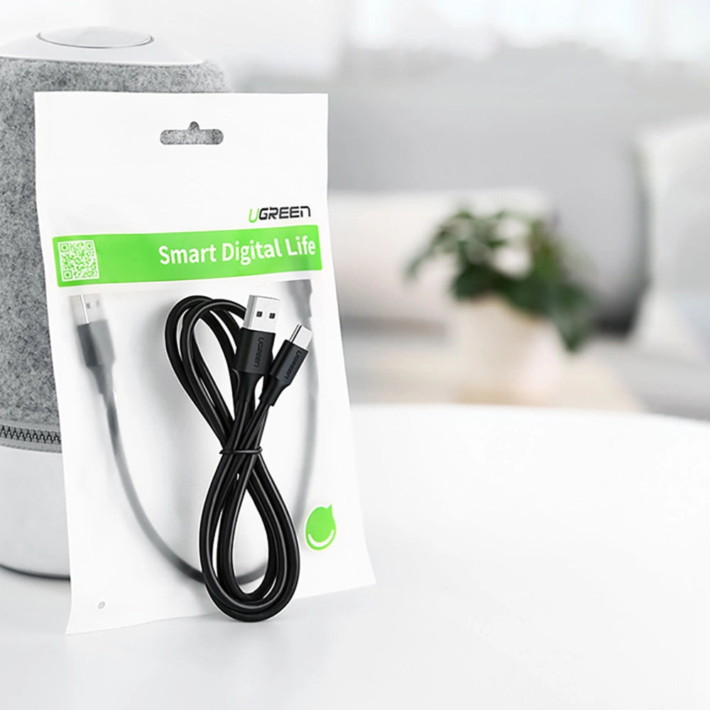 Ugreen US287 60114 USB-A / USB-C 3A cable 0.25m - black_11