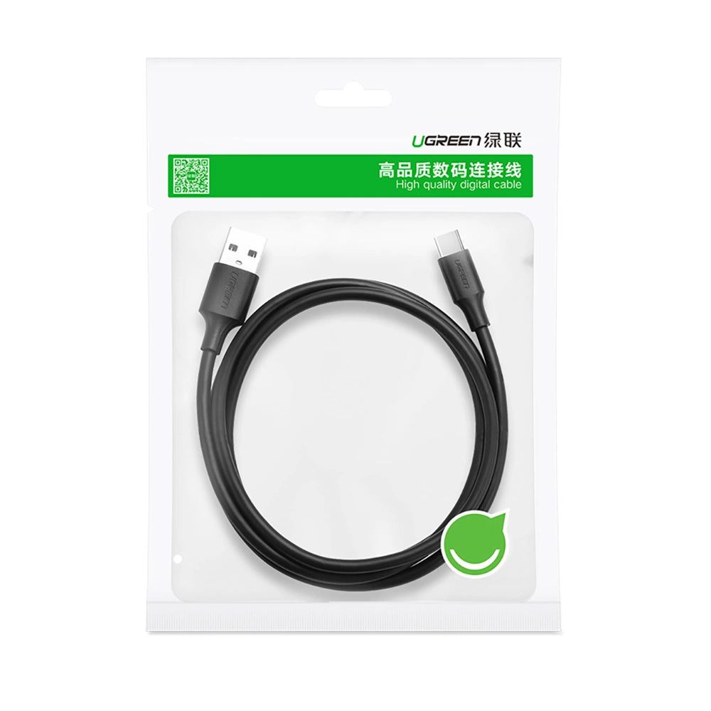 Ugreen US287 60114 USB-A / USB-C 3A cable 0.25m - black_4
