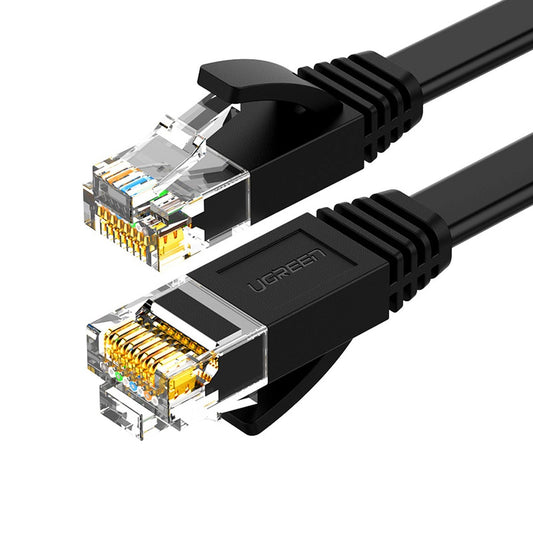 Ugreen NW102 50179 flat LAN Ethernet cable Cat. 6 12m - black_0