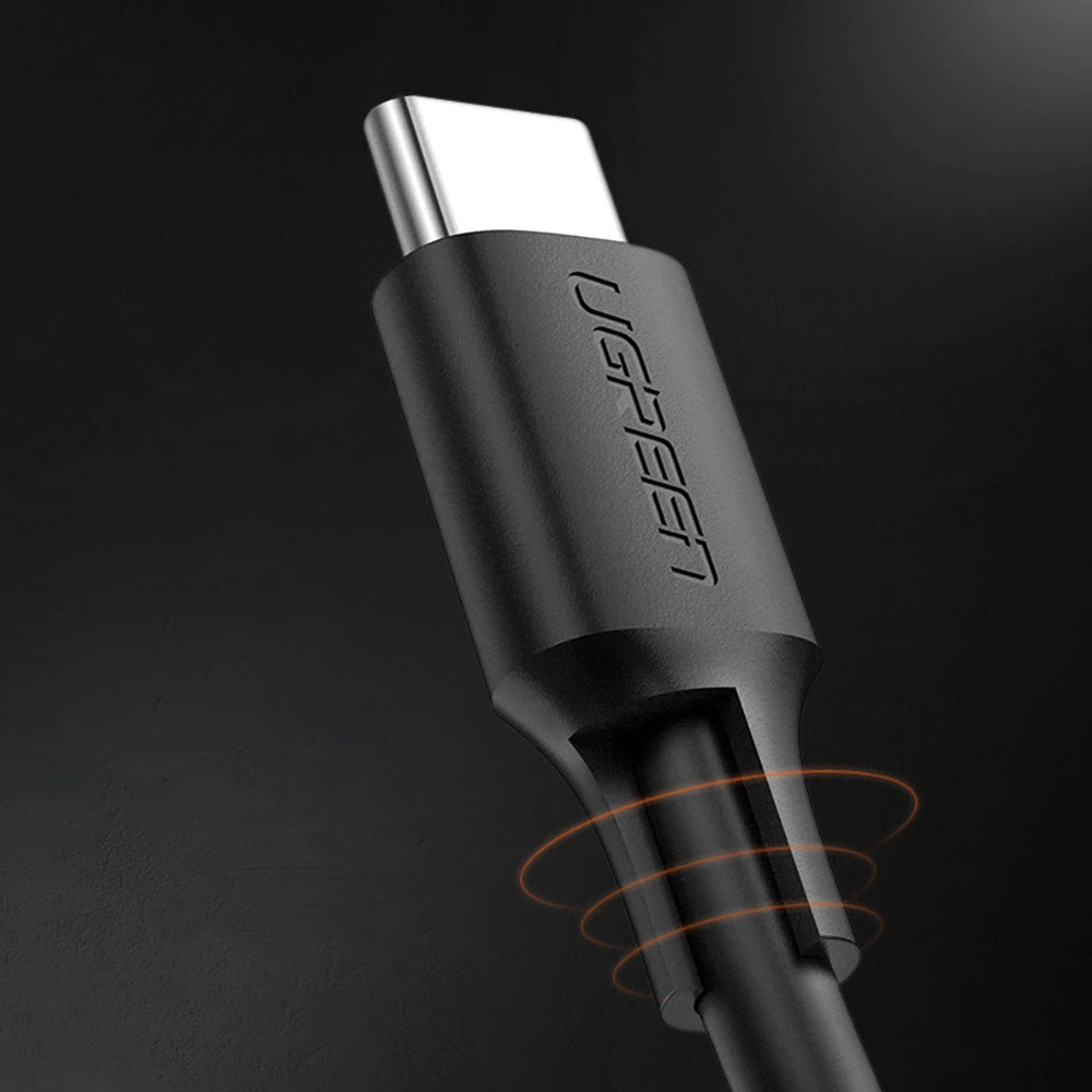 Ugreen US286 USB-C - USB-C PD QC 3A 480Mb/s 1m cable - black_3